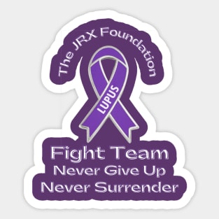 Lupus Fight Team Awareness Sticker